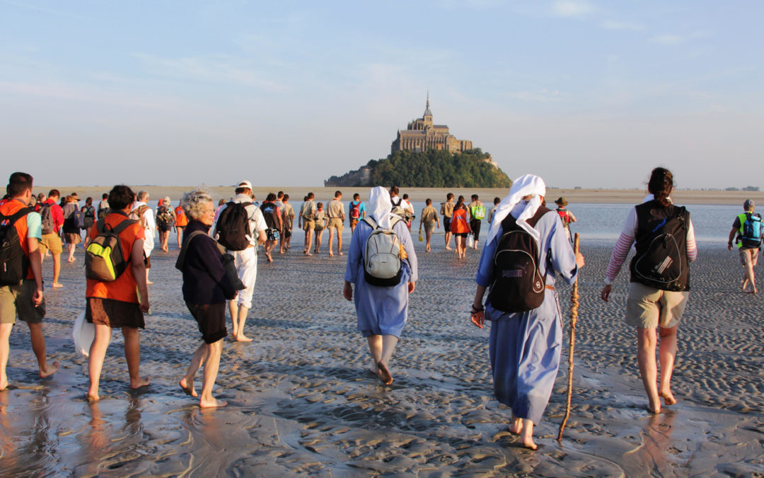 TRAVERSÉE DES GRÈVES ET VEILLÉE au Mont-Saint-Michel – 9 août 2020