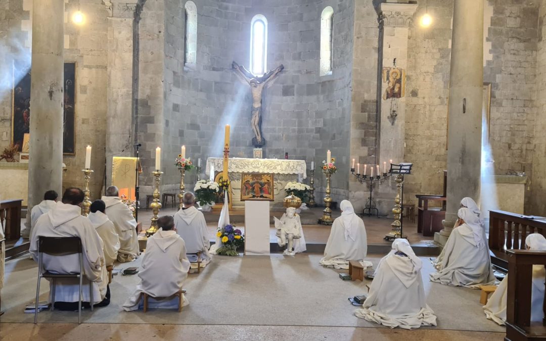 Action de grâce pour les 20 ans de présence des Fraternités Apostoliques de Jérusalem à Pistoia