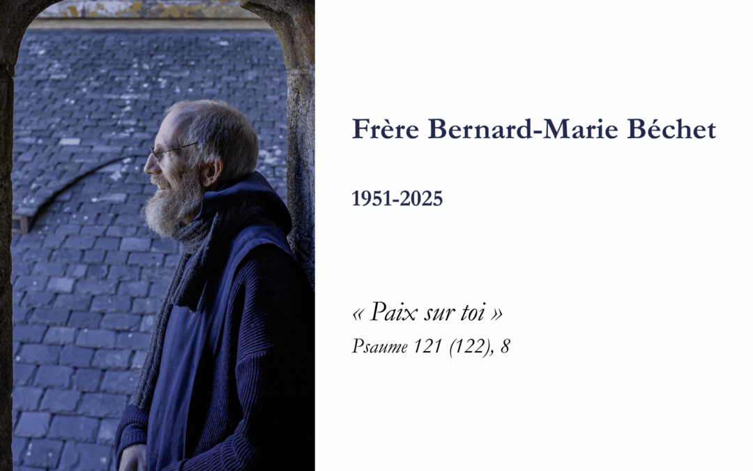 Retour à Dieu de frère Bernard-Marie