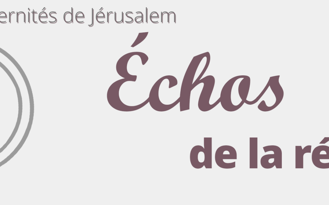 Lettre d’information « Échos de la réforme »